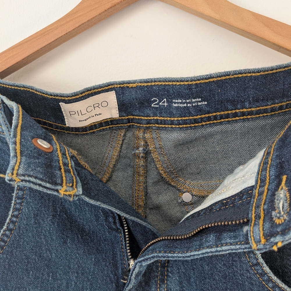 NWT! Anthropologie Pilcro Slouchy High-Rise Tapered Jeans - Picture 4 of 9